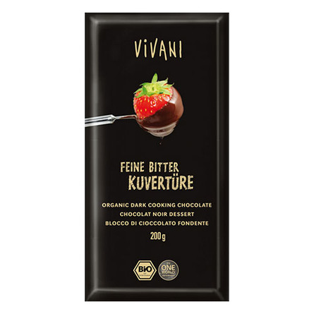 Vivani sartbitter kouverture Ø Chokoladeov 200 g