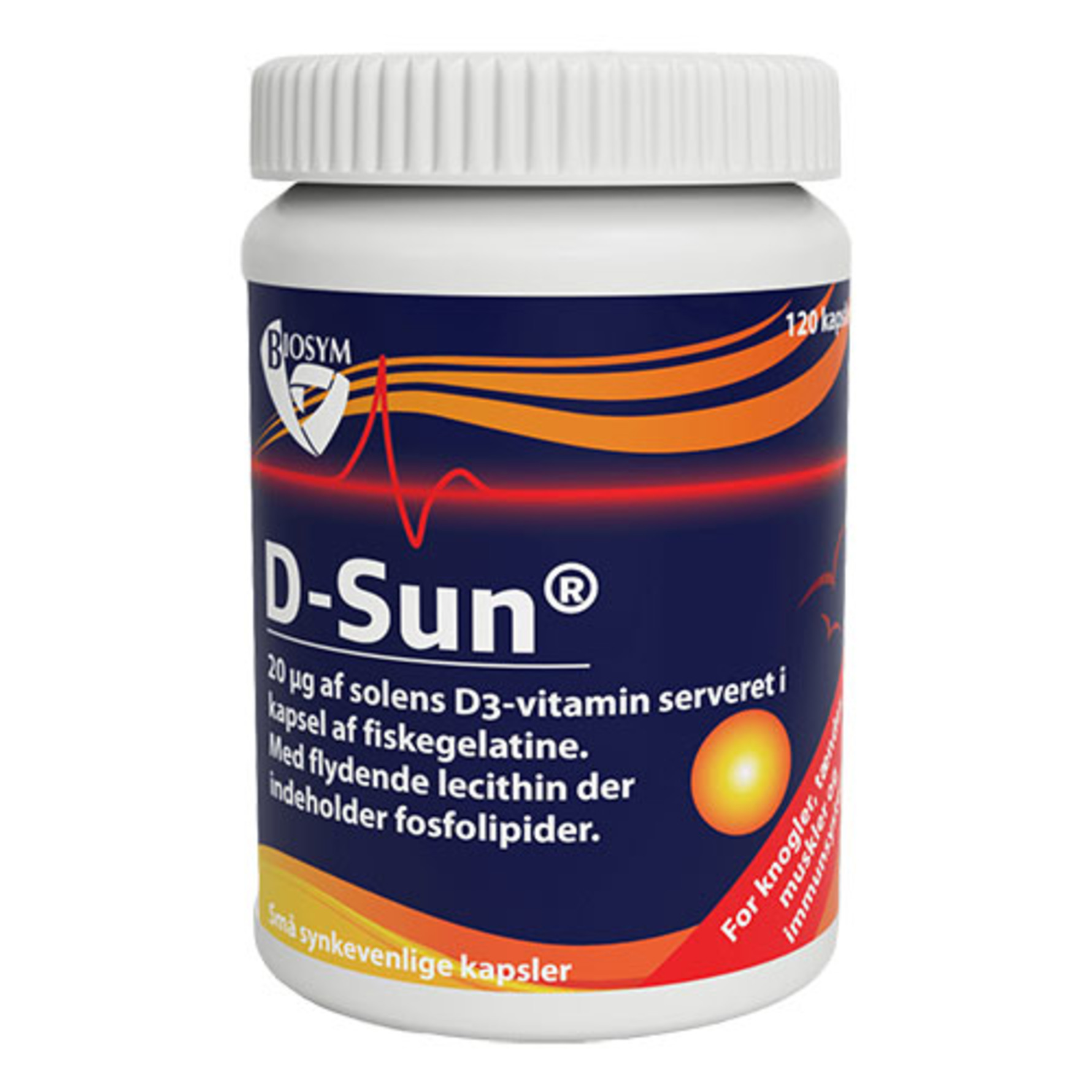 DSun 20 mcg Dvitamin 120 kap