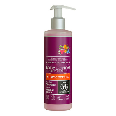 Urtekram Body lotion Nordic Berries øko 245 ml