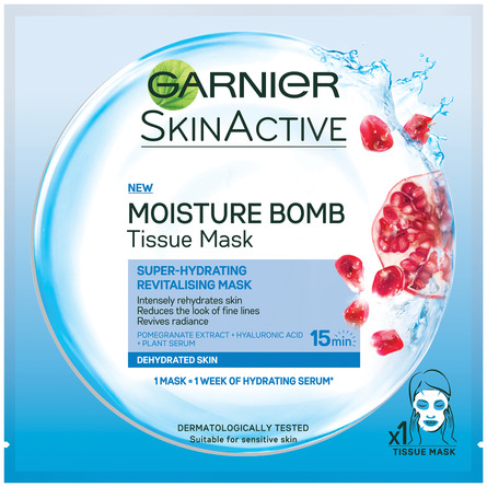 Garnier Skin Active Moisture Bomb Tissue-Mask 1stk