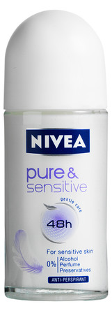 Nivea Deo Roll-on Pure & Sensitive 50 ml