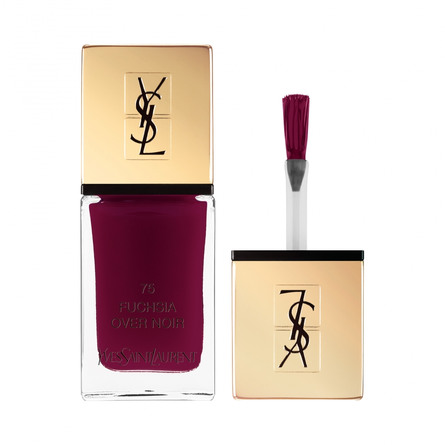 Yves Saint Laurent La Laque Couture Fuschia Over Noir 75