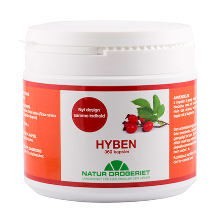 Natur Drogeriet Hyben 485 mg 360 kapsler
