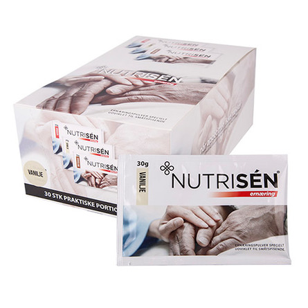 Nutrisén Ernæring, Vanilje 30x30g Til småtspisen