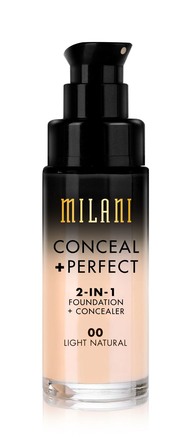 Milani Conceal + Perfect 2 in 1 Foundation 00 Light Natural