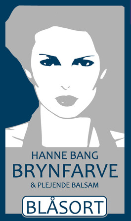 Hanne Bang Permanentfarve til øjenbryn. Blåsort