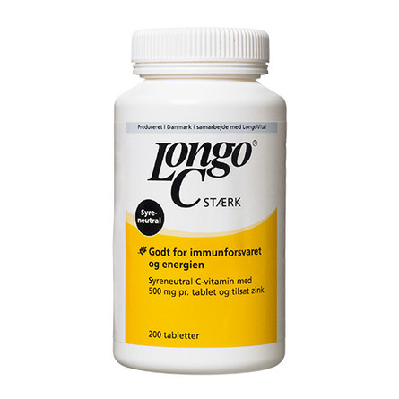 Longo Vital Longo C vitamin 500mg + Zink 200 tabl.