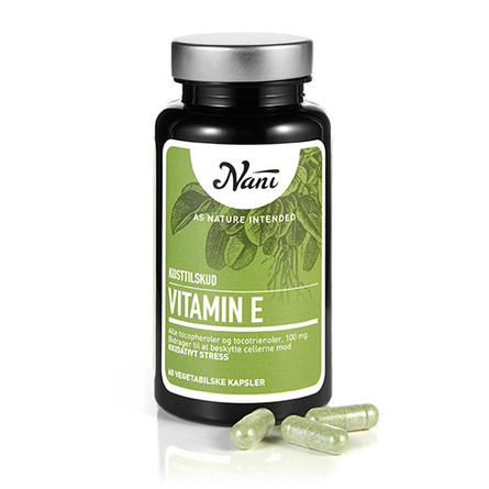 Nani Vitamin E 60 kaps.