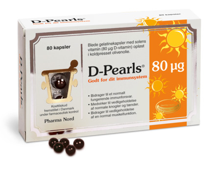 Pharma Nord D-Pearls 80 mcg 80 kaps