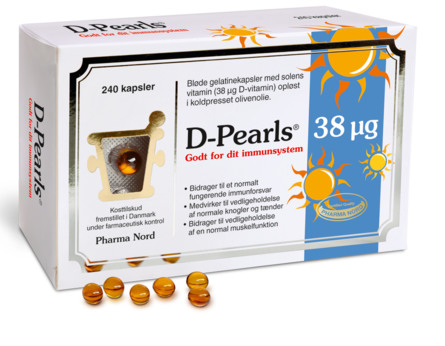 Pharma Nord D-Pearls 38 mcg 240 kaps.