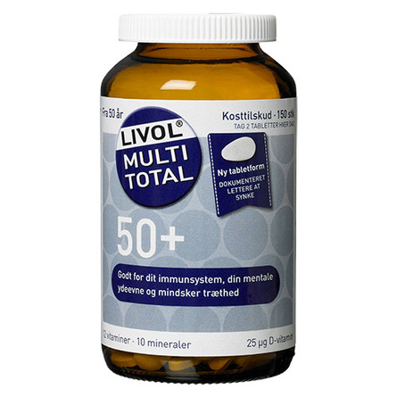 Livol Multi Total 50+ 150 tabl.