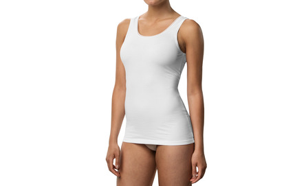 Laze Top/Singlet 1-pak Hvid Str. L
