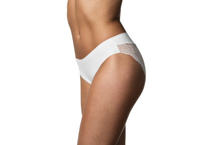 Laze Tai Trusser med Blonde 2 Pak Hvid Str. M/38