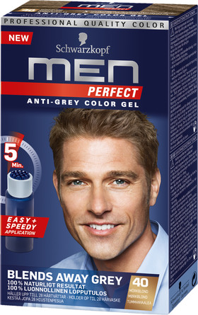 Schwarzkopf Men Perfect 40 Mørkblond 80 ml