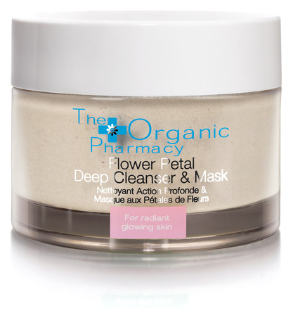 The Organic Pharmacy Flower Petal Deep Cleanser & Mask 60 g