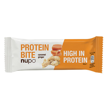Nupo Protein bite caramel ginger 40 g