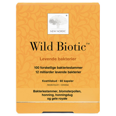 New Nordic Wild Biotic ™ 60 kapsler