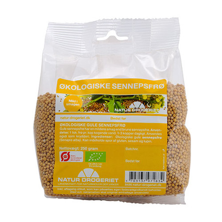 Sennepsfrø gul Ø 250 g