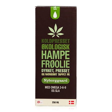 Hampefrøolie Ø Nyborggaard 250 ml