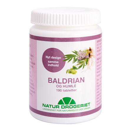 Baldrian & humle 190 tab