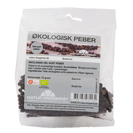 Peber sort hel Ø 75 g