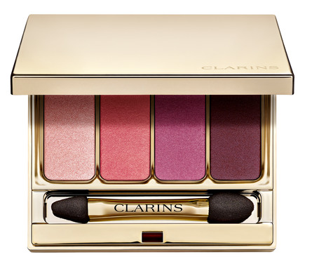 Clarins 4-Colour Eyeshadow Palette 07 Lovely Rose