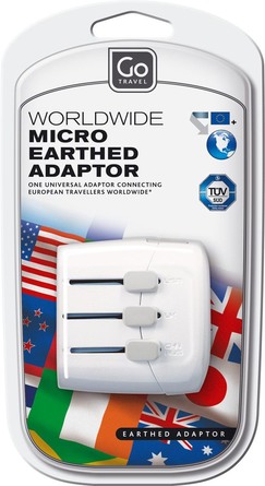 GoTravel Worldwide Adaptor Hvid