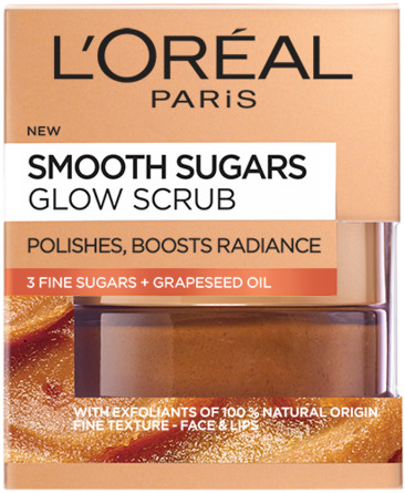 L'Oréal Paris Sugar Scrub Glow Grape Seed 50 ml