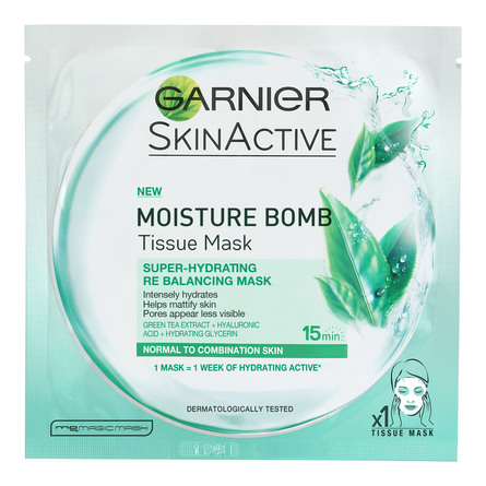 Garnier Moisture Tissue-maske til normal&komb 32g