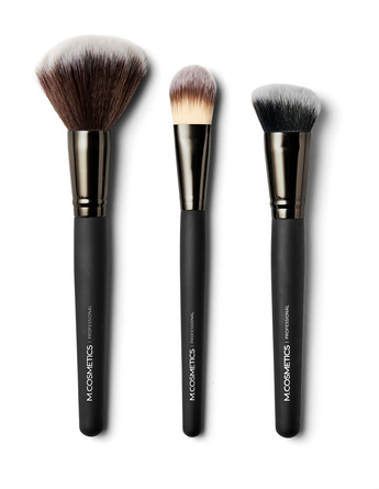 M.COSMETICS Professionel Face Brush Kit No. 100, 105 & 109