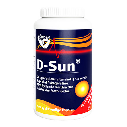 Biosym D-Sun 20 mcg D3-vitamin, 360 tabl.