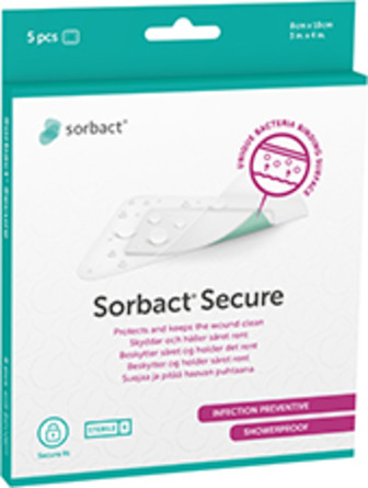 Sorbact Secure 8x10 cm 5 stk