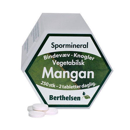 Mangan 3,75 mg Berthelsen 250 tab 250 tabl.