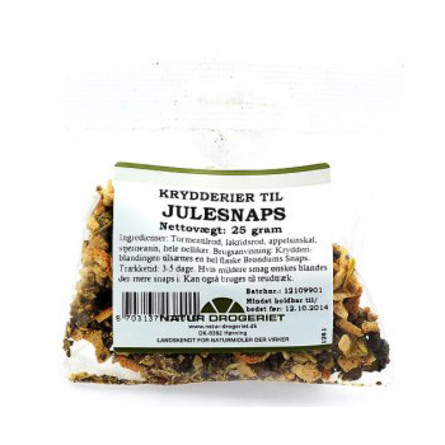 Krydderier til julesnaps 25 g