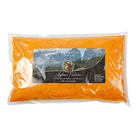 Hybenpulver mellem i pose 500 g