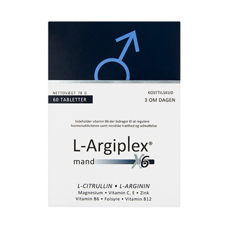 Medic Wiotech L-Argiplex X6 Mand 60 kapsler