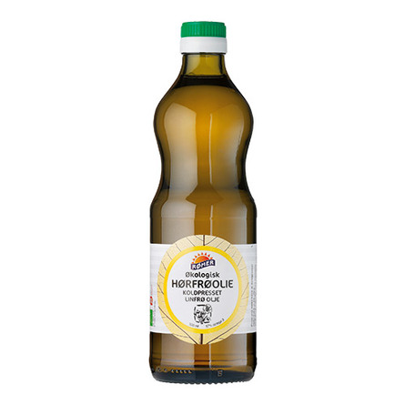 Hørfrøolie koldpresset Ø 500 ml