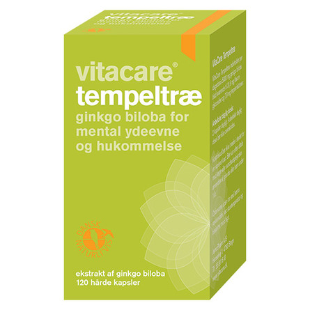 VitaCare Tempeltræ 120 kaps.