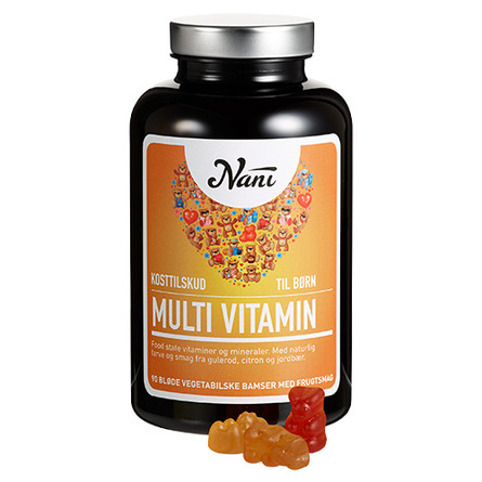 Nani Multivitamin til børn 90 tabl.