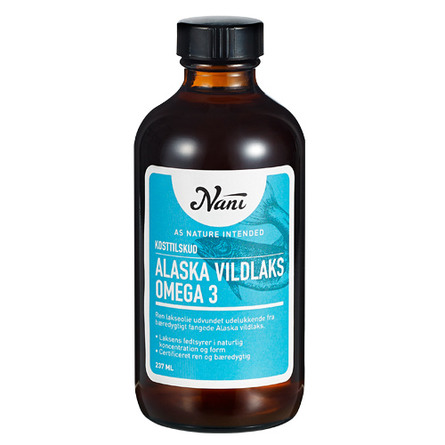 Nani Omega-3 - Alaska Vildlaks 237 ml.