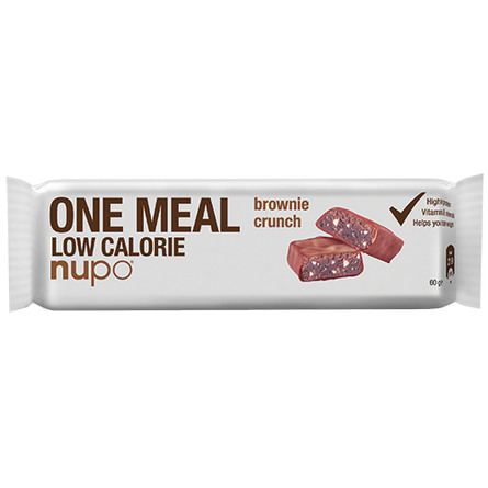 Nupo meal bar brownie crunch 60 g