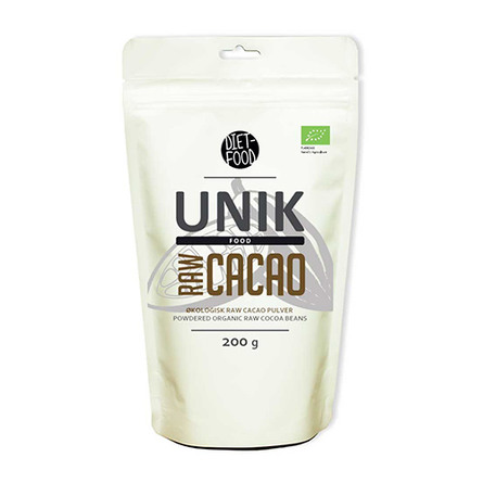 Diet Food Cacao pulver raw Øko 200 gr.