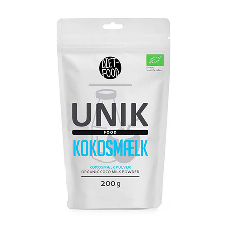 Unik Food Kokosmælk tørret Øko 200 gr.