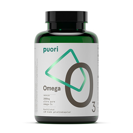 Omega-3 O3 Puori 120 kapsler