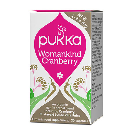 Womankind cranberry Øko Pukka