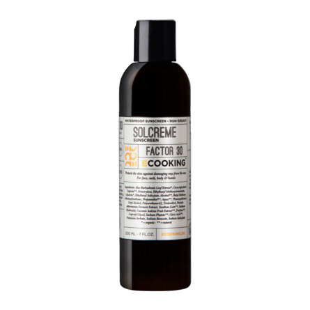 Ecooking Solcreme SPF 30 med UVA + UVB 200 ml