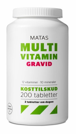 vitaminer vid graviditet