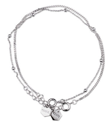 Cluse Essentielle Silver Set of Two Fine Bracelets