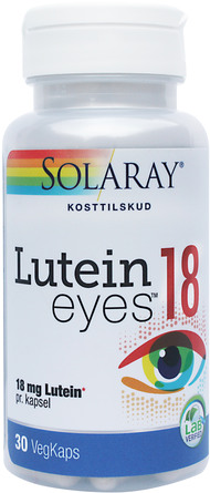 Solaray Lutein EYES 18 mg 30 kapsler
