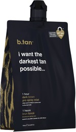 b.tan Pro Spray Mist I Want The Darkest Tan Possible